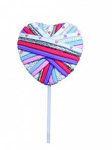 Набор резинок для волос Сердечко, 24 шт. (Shantou Gepai, JB-L010)